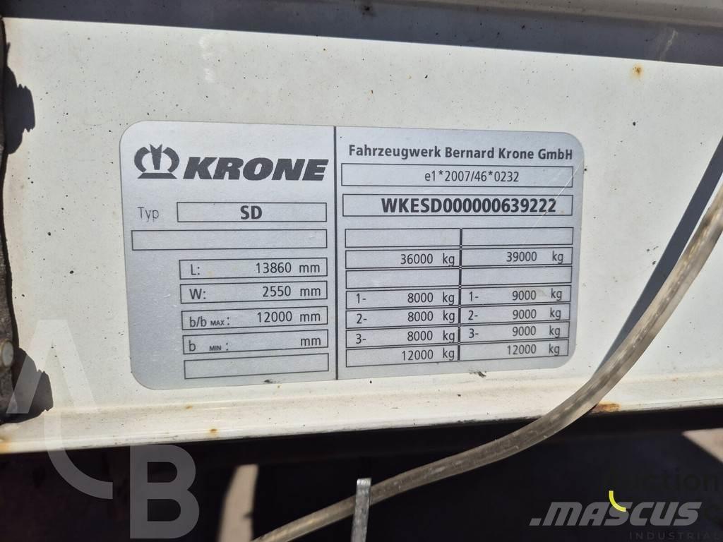 Krone SD Pressukapellipuoliperävaunut
