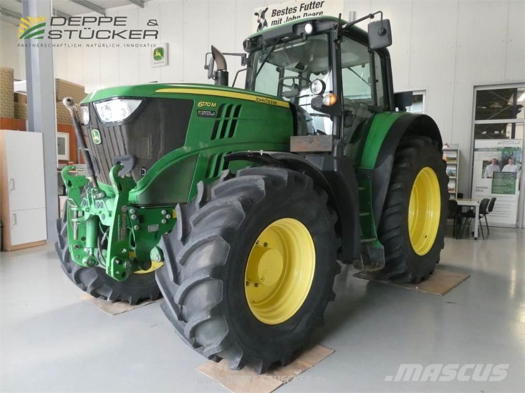 John Deere 6170M Traktorit