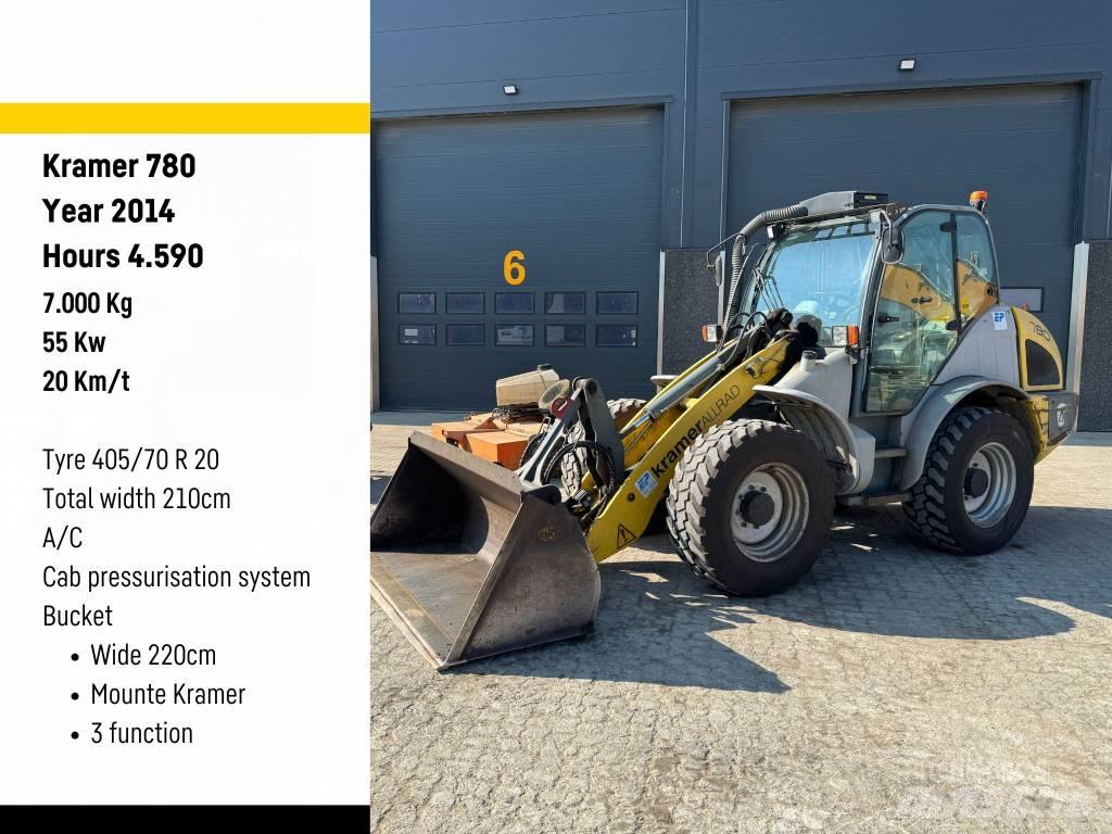 Kramer 780 Pyöräkuormaajat
