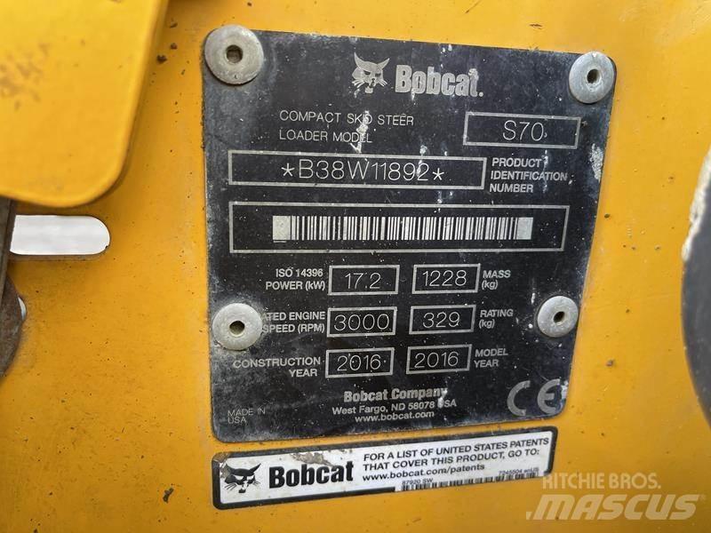 Bobcat S 70 Liukuohjatut kuormaajat