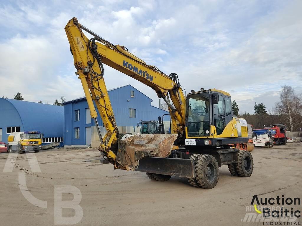 Komatsu PW160-7 Pyöräkaivukoneet