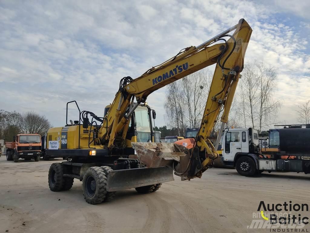 Komatsu PW160-7 Pyöräkaivukoneet