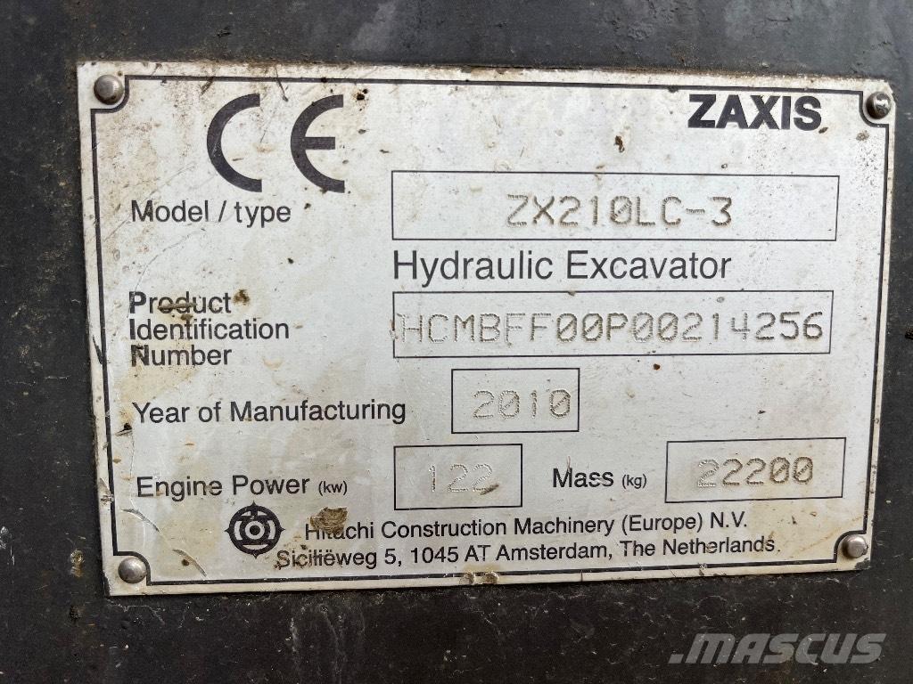 Hitachi ZX 210-3 Telakaivukoneet