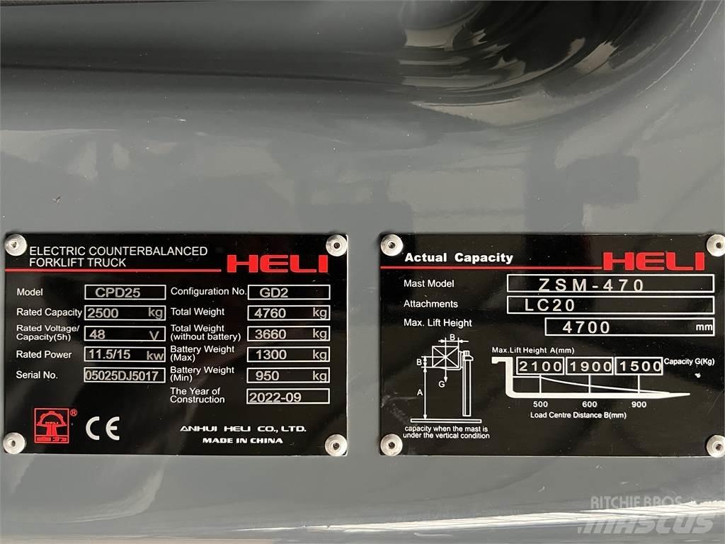 Heli CPD25 GD2 / NEU Sähkötrukit