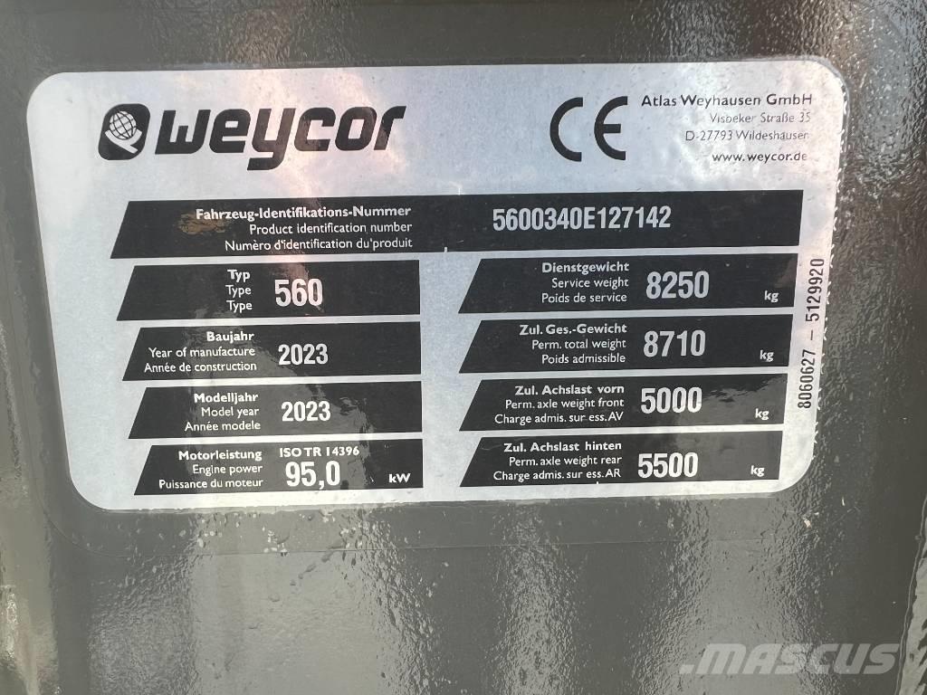 Weycor AR560 Pyöräkuormaajat