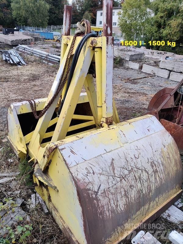 Priestman kauha Nosturien osat ja lisävarusteet