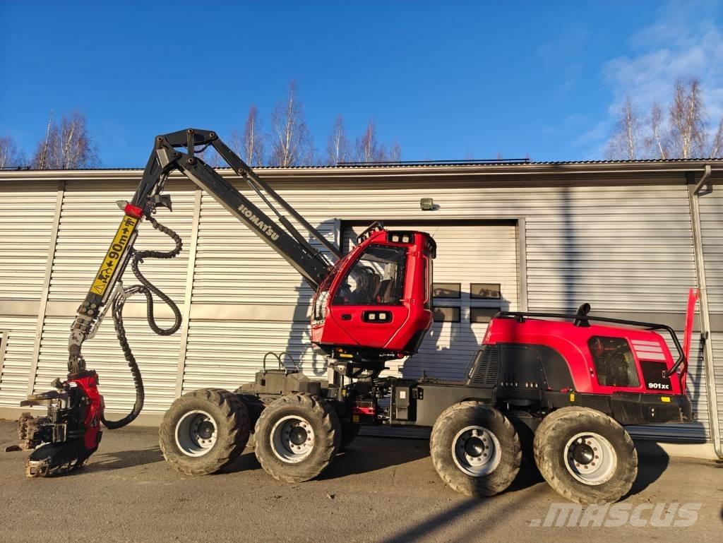 Komatsu 901 XC Harvesterit