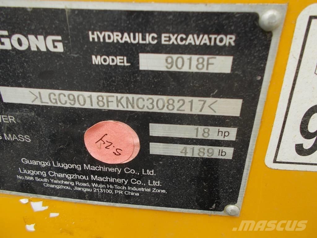 LiuGong 9018 F Minikaivukoneet < 7t