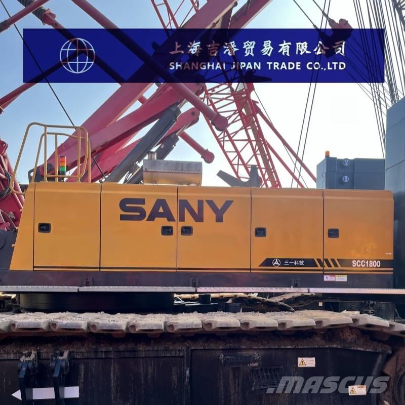 Sany SCC 1800 Tela-alustaiset nosturit