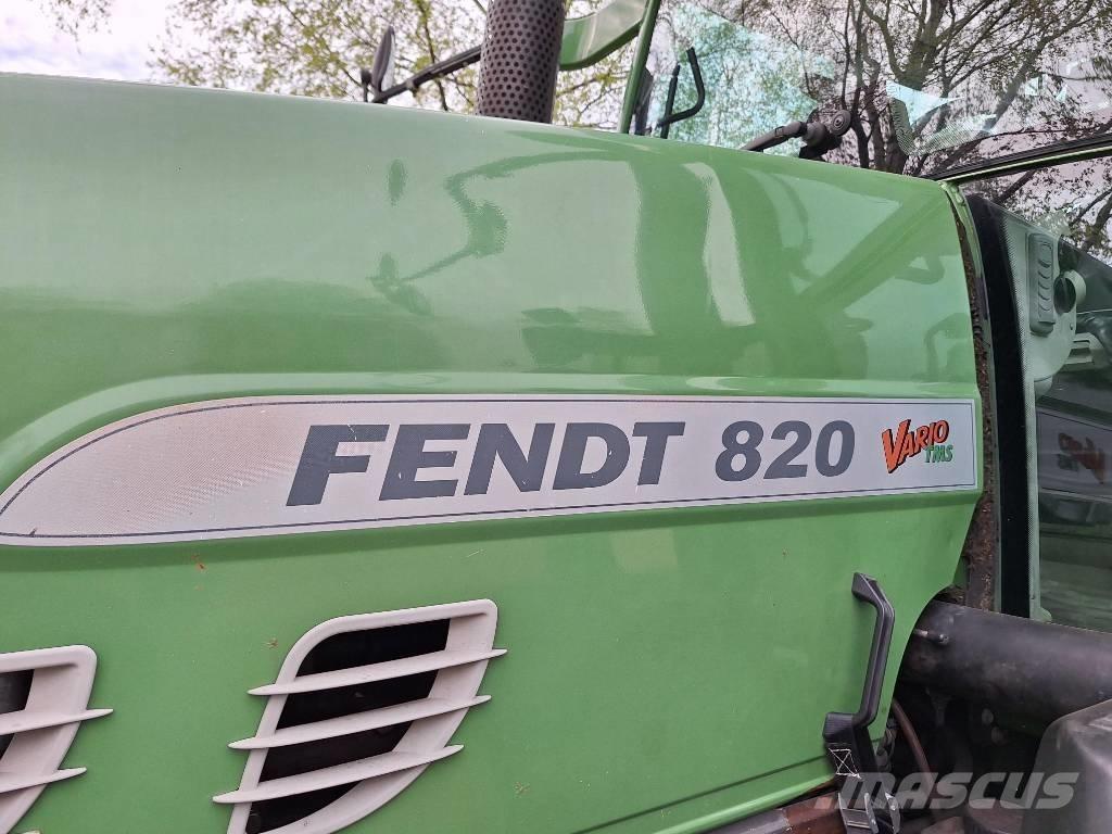 Fendt 820 Vario TMS Traktorit