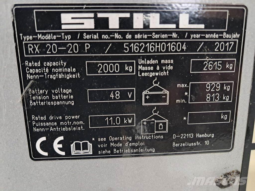 Still RX 20-20 P Sähkötrukit