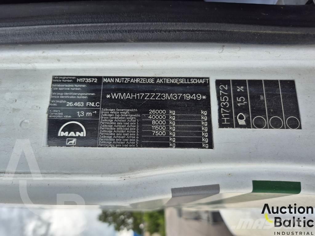 MAN TGA26.463 Koukkulava kuorma-autot