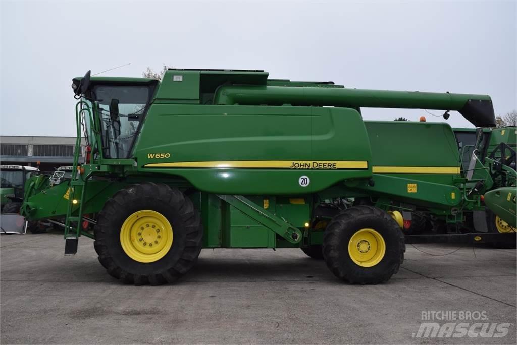 John Deere W 650 Leikkuupuimurit