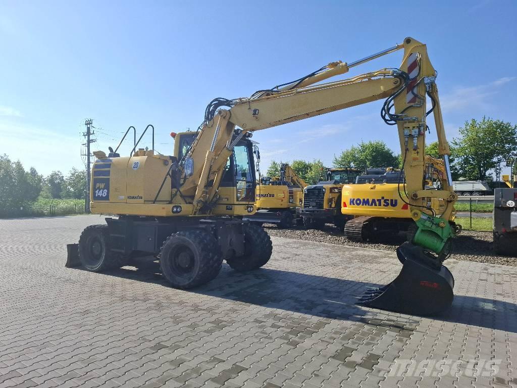Komatsu PW 148-10 Pyöräkaivukoneet