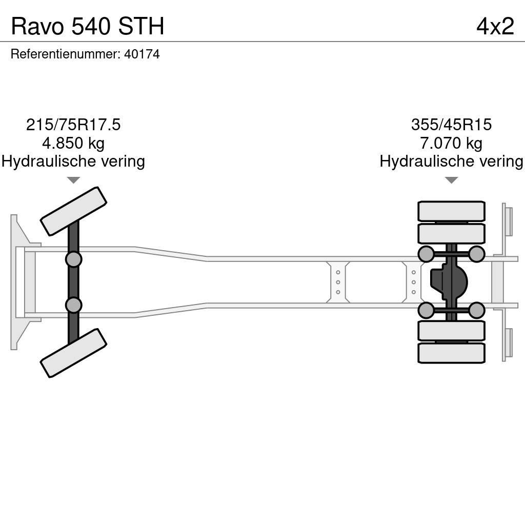 Ravo 540 STH Lakaisuautot
