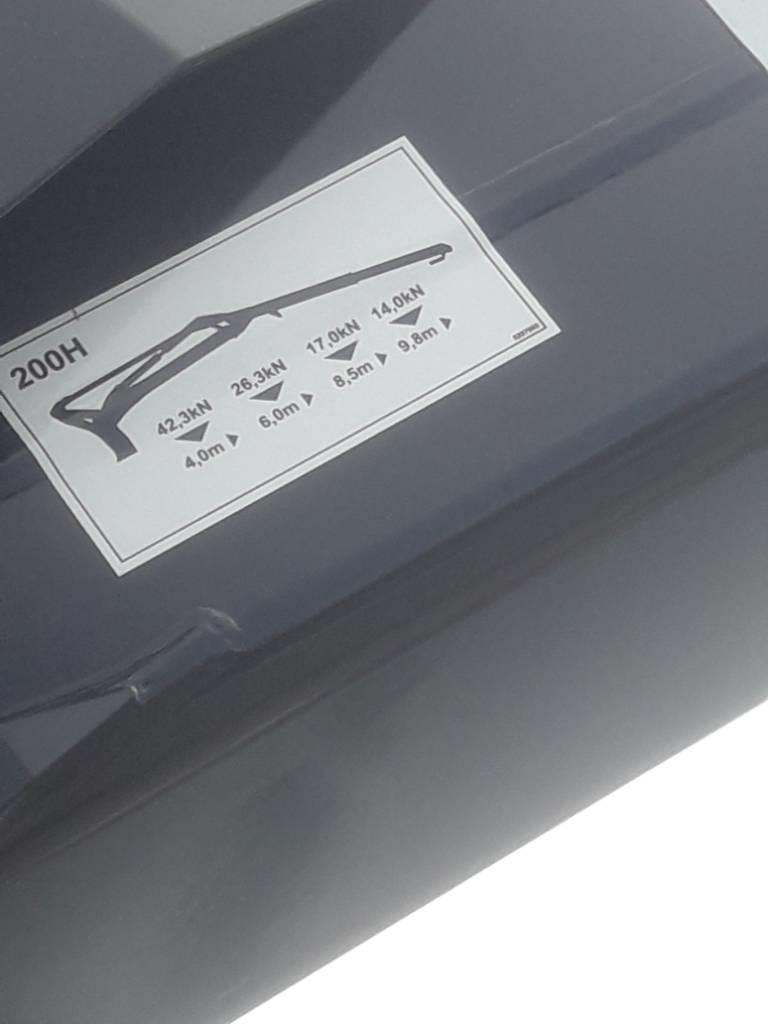Komatsu 200H Harvesterinosturit
