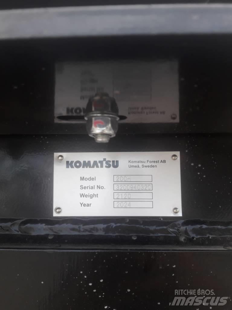 Komatsu 200H Harvesterinosturit