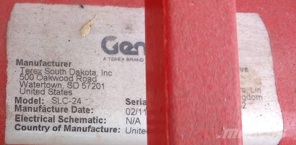 Genie SLC24 Vinssit, nostolaitteet ja materiaalinostimet