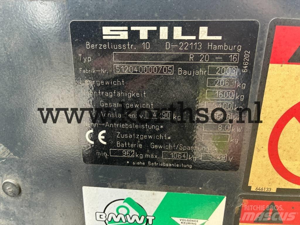 Still R 20-16 Sähkötrukit