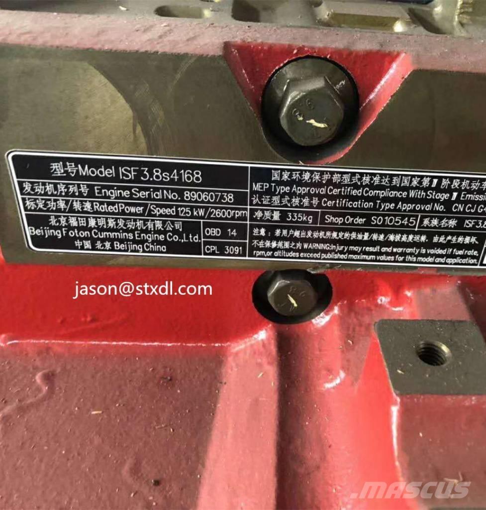 Cummins ISF3.8s4168 Moottorit