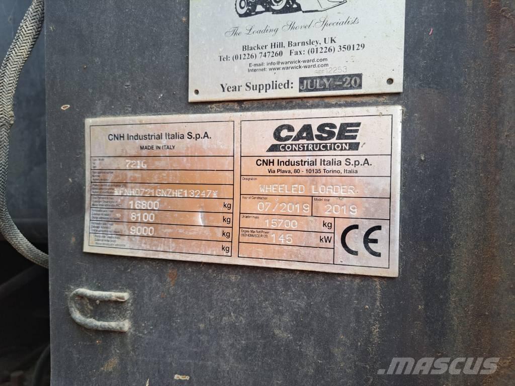 CASE 721 G Pyöräkuormaajat