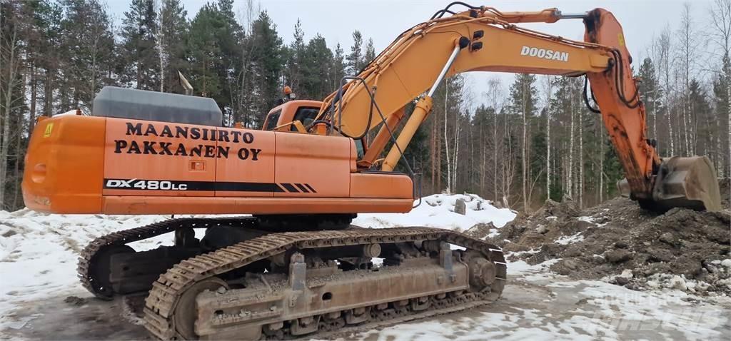 Doosan DX 480 LC Telakaivukoneet