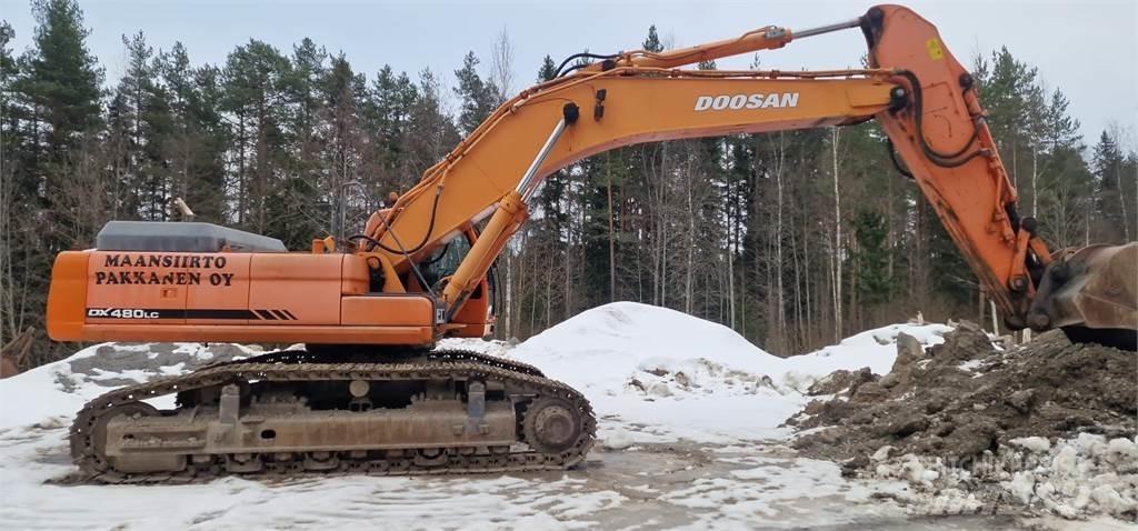 Doosan DX 480 LC Telakaivukoneet