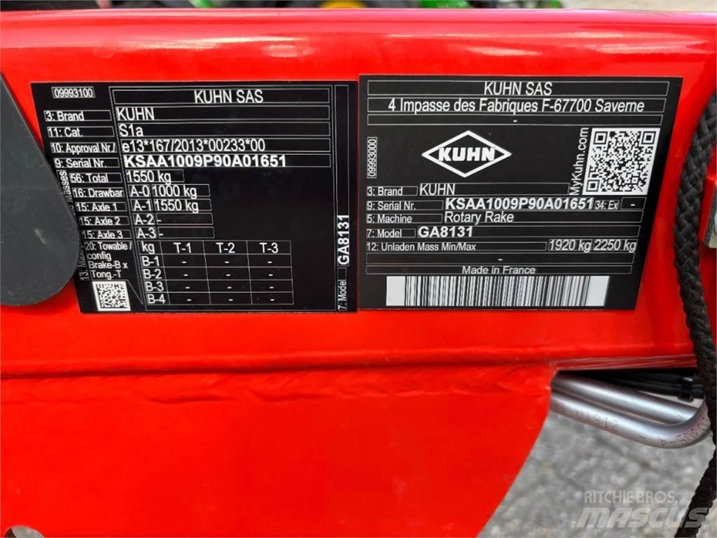 Kuhn GA 8131 Swather-niittokoneet