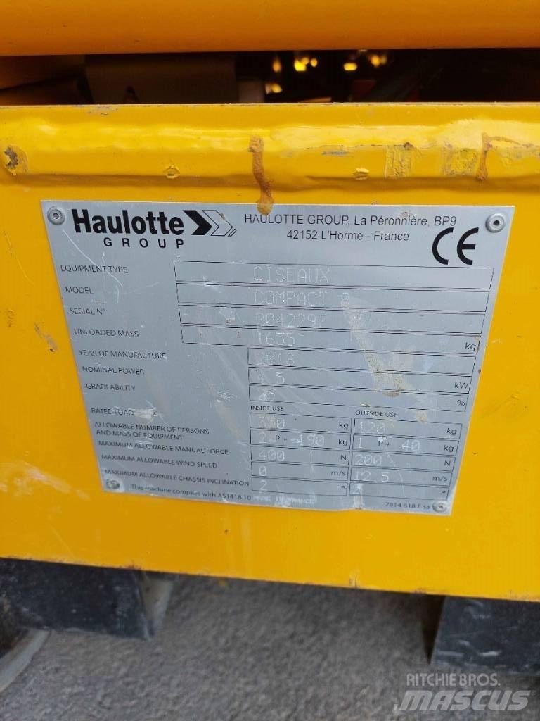 Haulotte Compact 8 Saksilavat