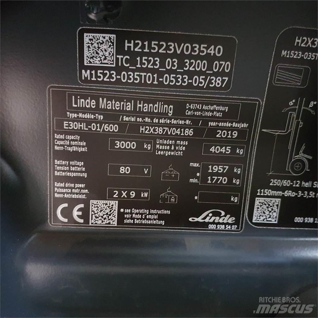 Linde #N/A Sähkötrukit