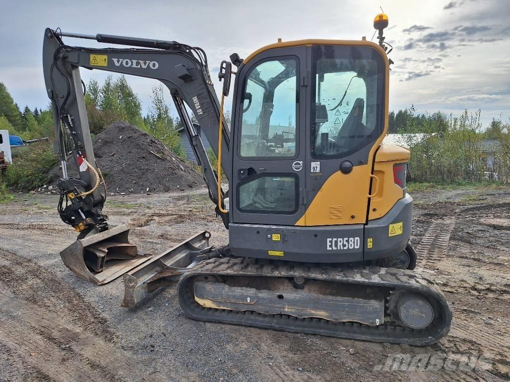Volvo ECR 58 D Minikaivukoneet < 7t