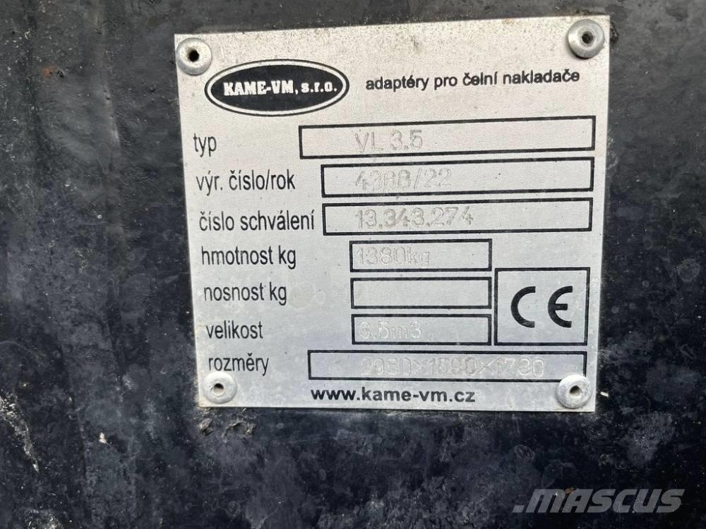  Kame - VM VL 3.5 Etukuormaimen varusteet
