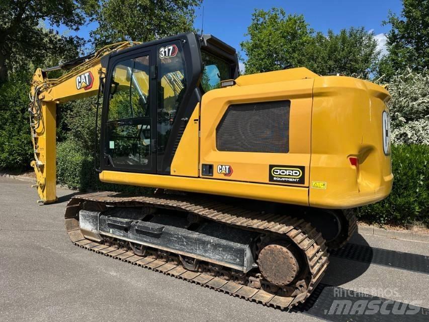 CAT 317 Telakaivukoneet