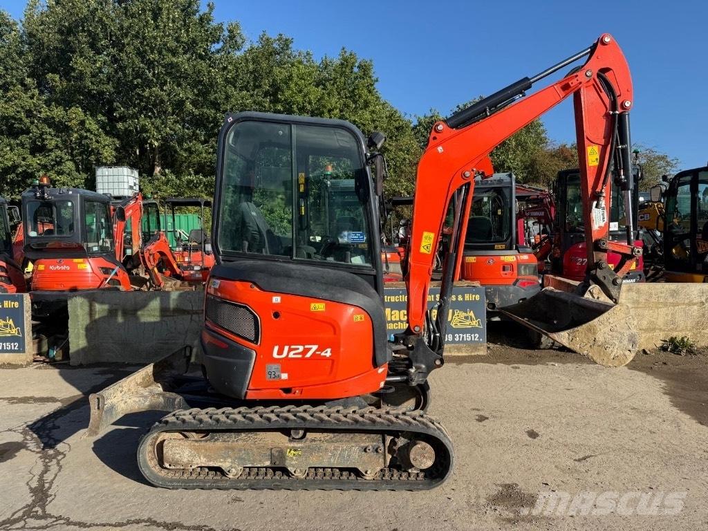 Kubota U 27-4 Minikaivukoneet < 7t