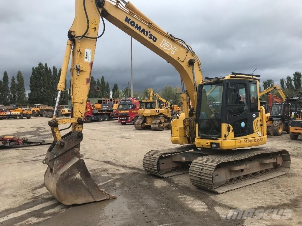 Komatsu PC 138 US-8 Telakaivukoneet