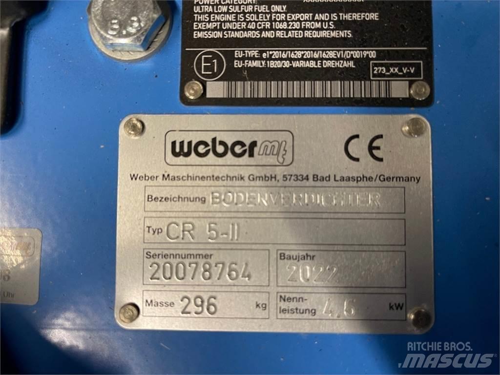 Weber CR5-II Tärylevyt