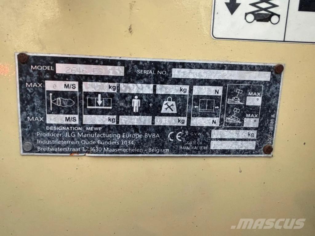 JLG 2646 ES Kuukulkijat