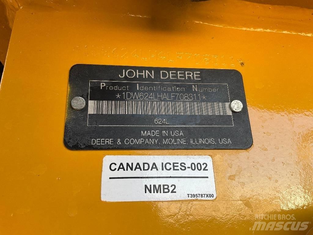 John Deere 624L Pyöräkuormaajat