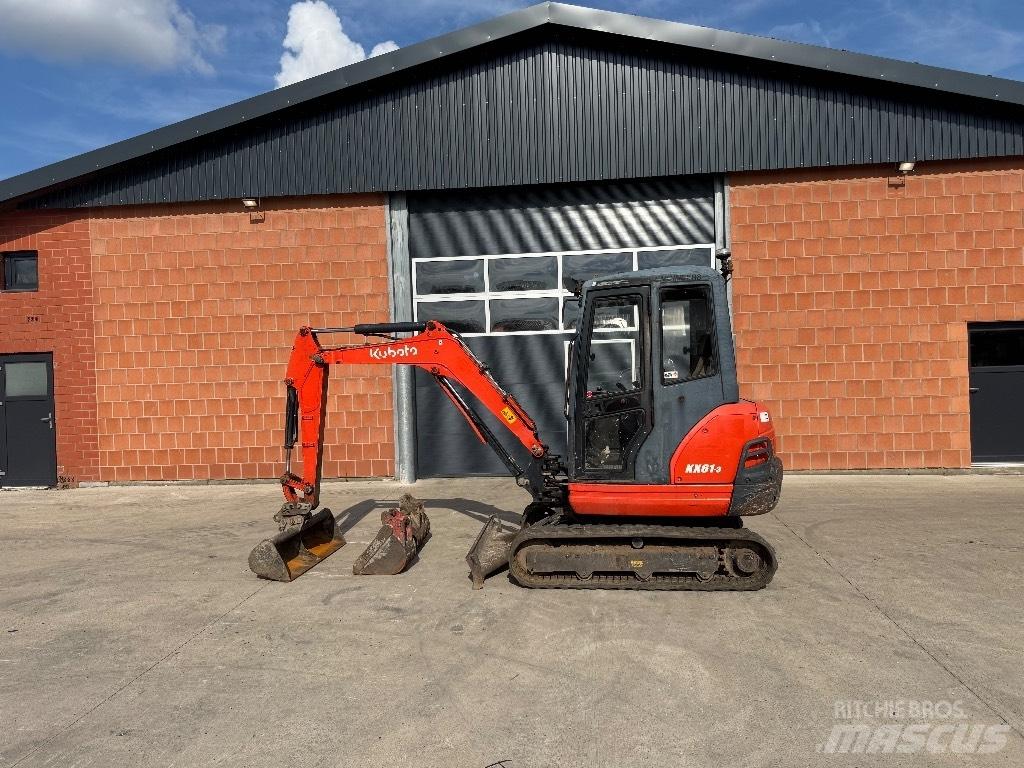 Kubota KX 61-3 Minikaivukoneet < 7t