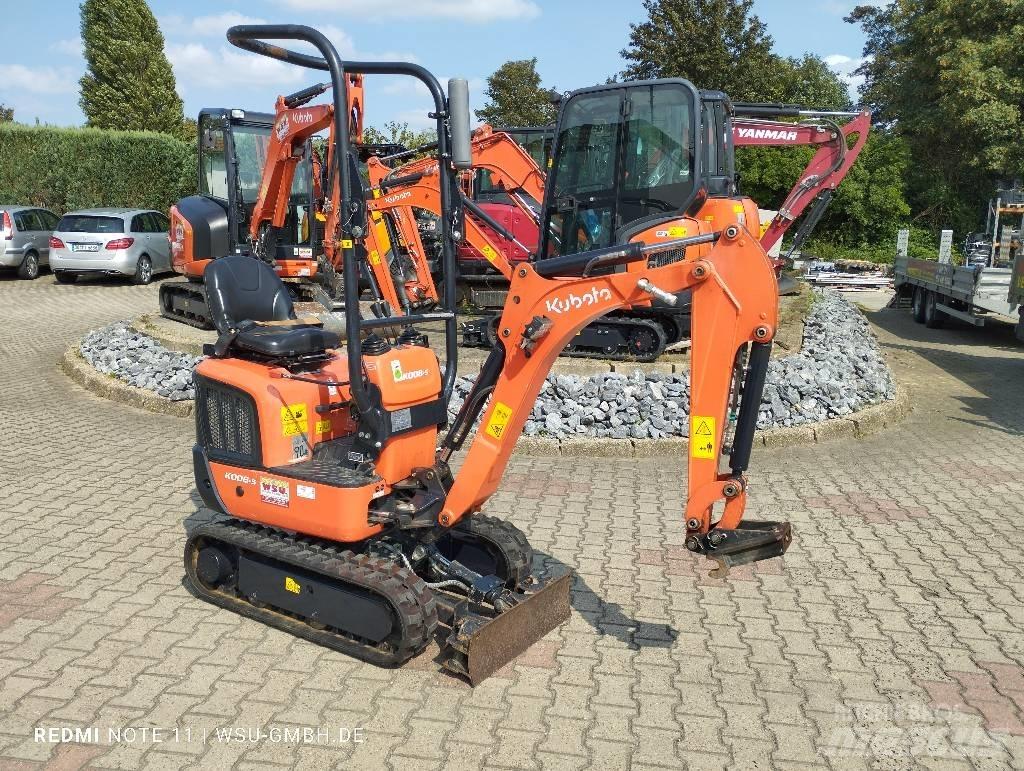 Kubota K008-5 Minikaivukoneet < 7t