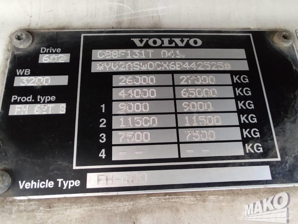 Volvo FH 13 480 Vetopöytäautot