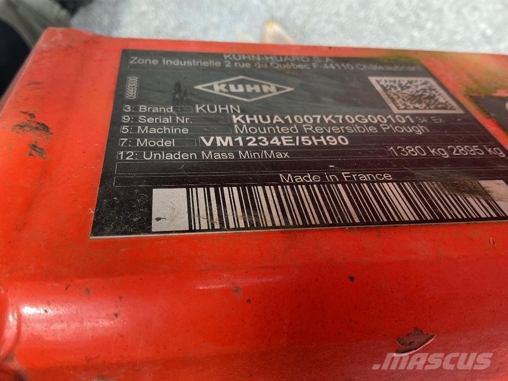 Kuhn Vari-Master 123 Paluuaurat