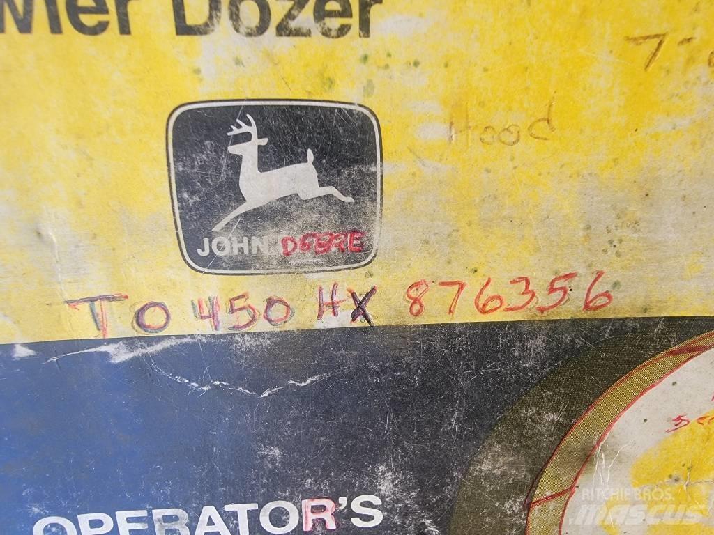 John Deere 450 H Telaketjupuskutraktorit