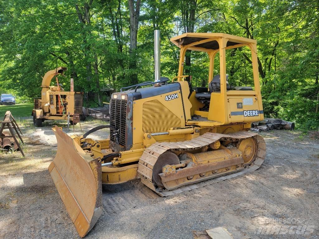 John Deere 450 H Telaketjupuskutraktorit