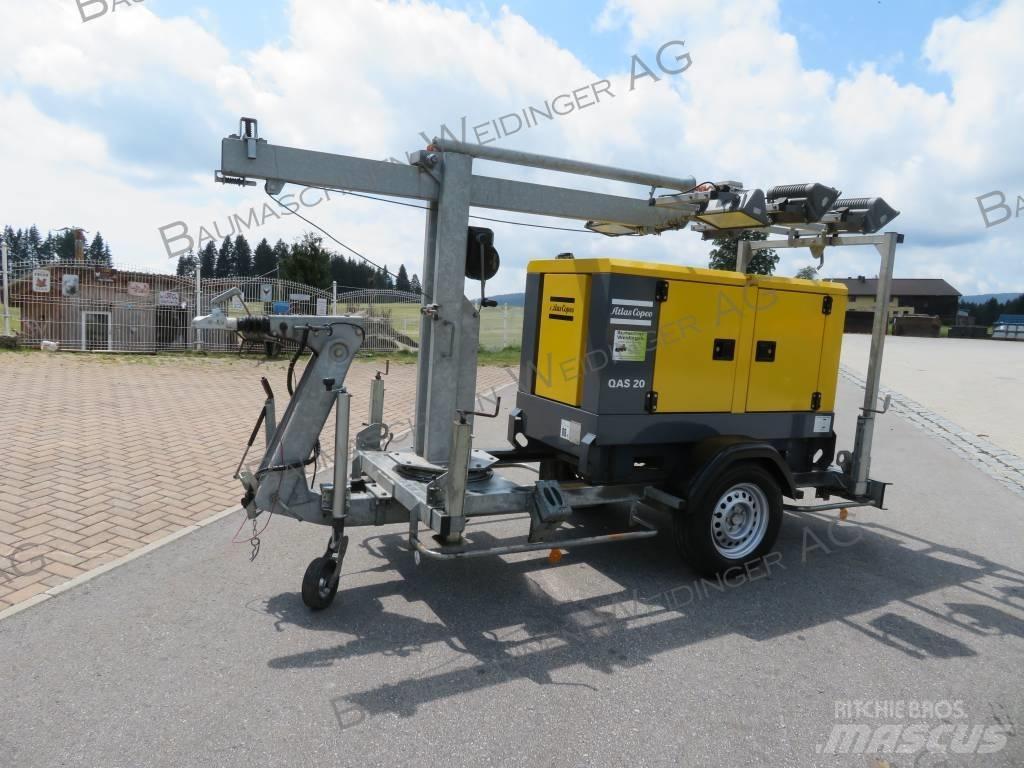 Atlas Copco QAS 20 Dieselgeneraattorit