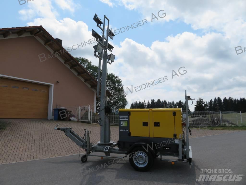 Atlas Copco QAS 20 Dieselgeneraattorit
