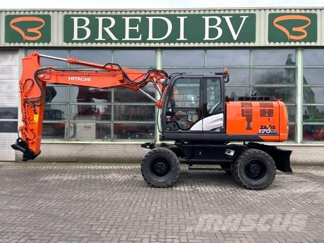 Hitachi ZX 170 W-6 Pyöräkaivukoneet