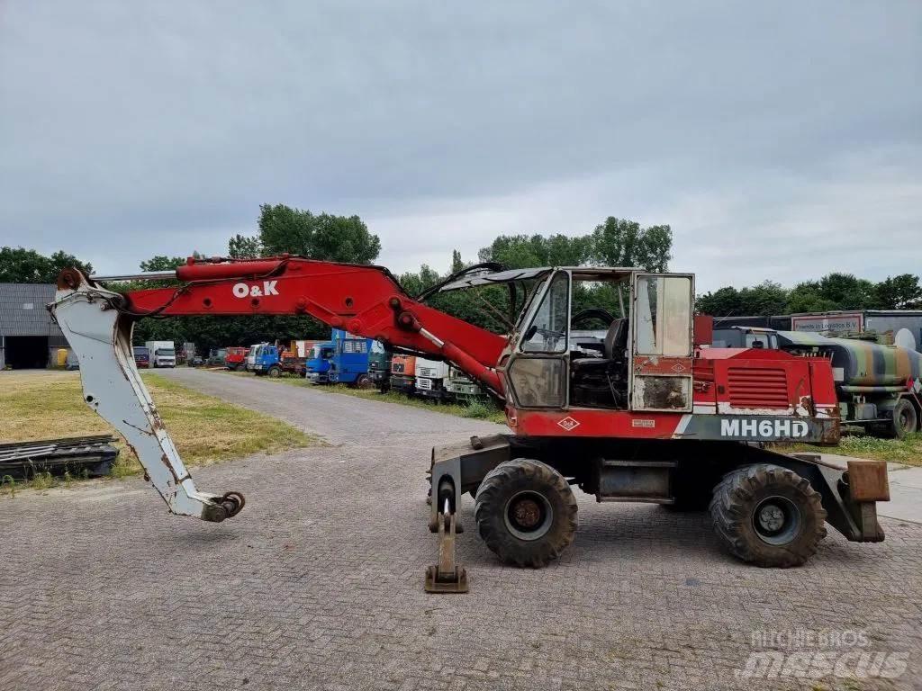 O&K MH6HD Pyöräkaivukoneet
