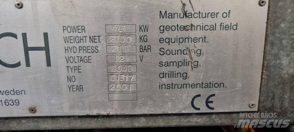  Geotech 604D Muu porauskalusto