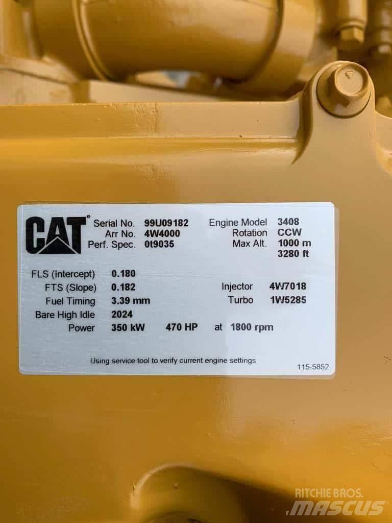 CAT 3408 DITA Merimoottorit